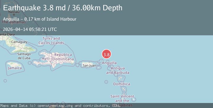 Map of VIRGIN ISLANDS REGION