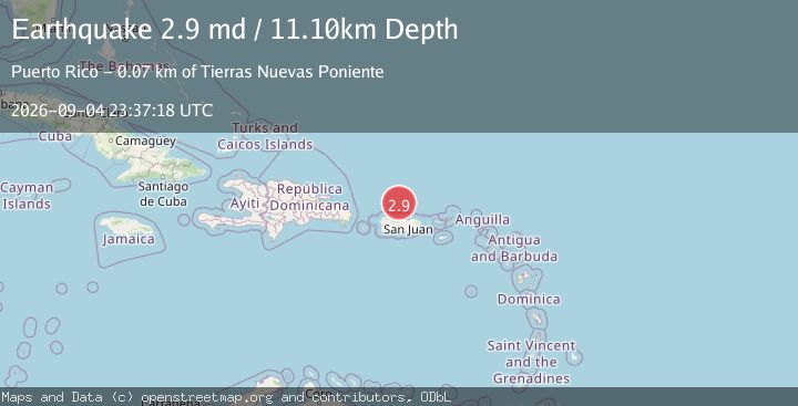 Map of PUERTO RICO REGION