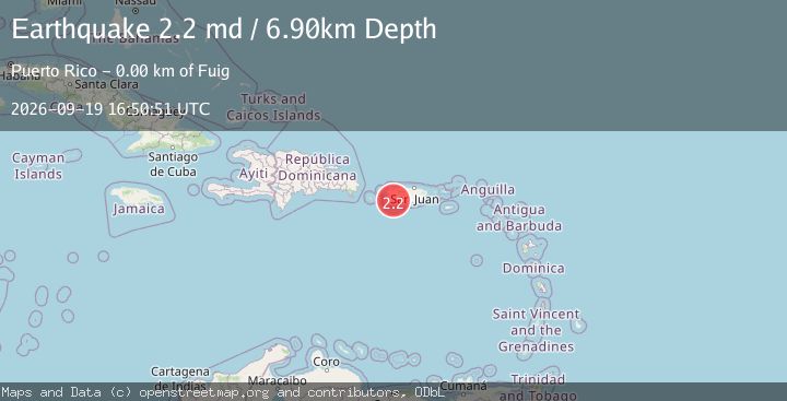 Map of PUERTO RICO