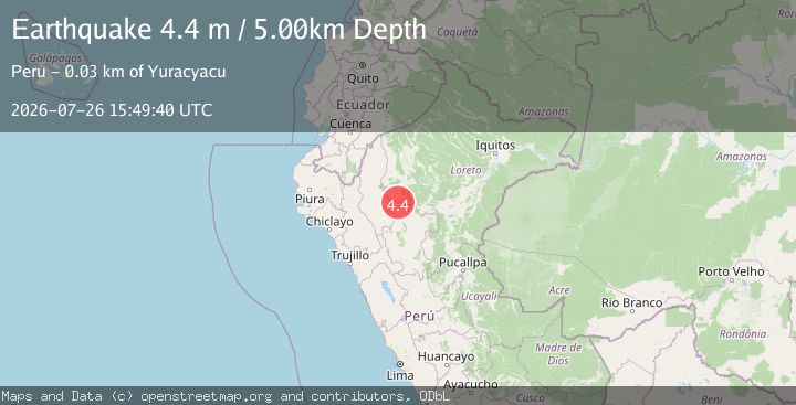Map of NORTHERN PERU
