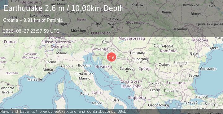Map of CROATIA