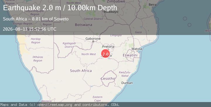 Map of SOUTH AFRICA