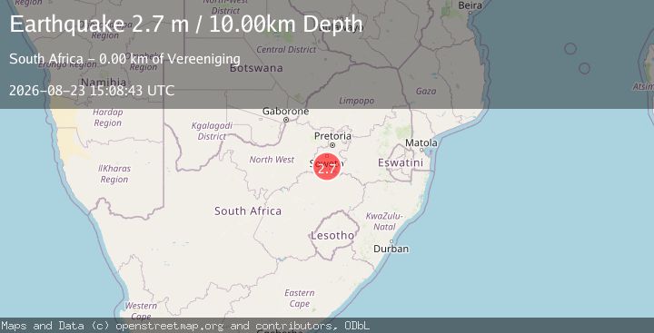 Map of SOUTH AFRICA