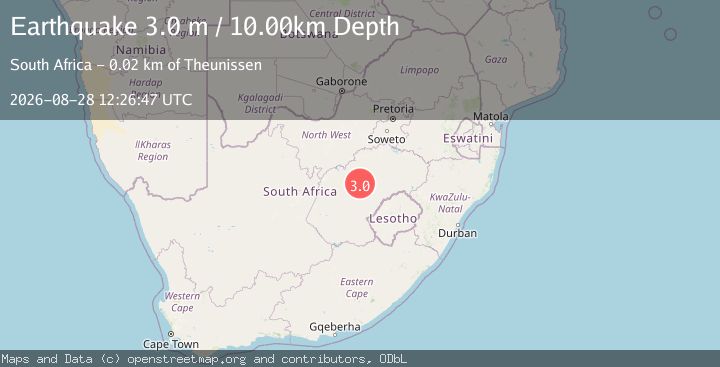 Map of SOUTH AFRICA