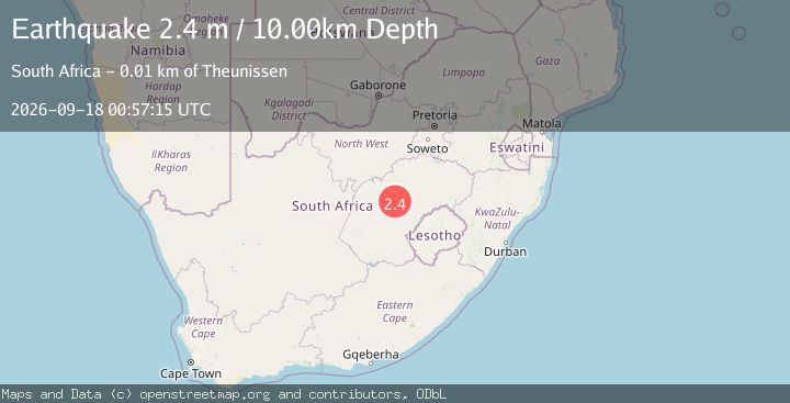Map of SOUTH AFRICA