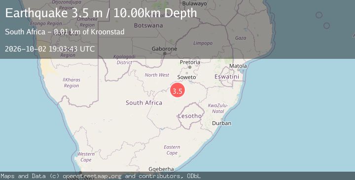 Map of SOUTH AFRICA
