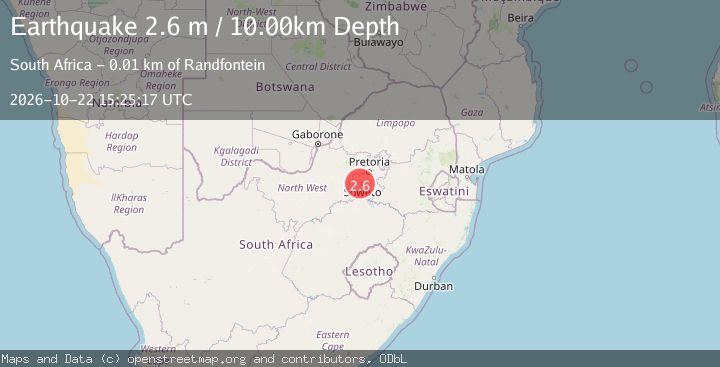 Map of SOUTH AFRICA