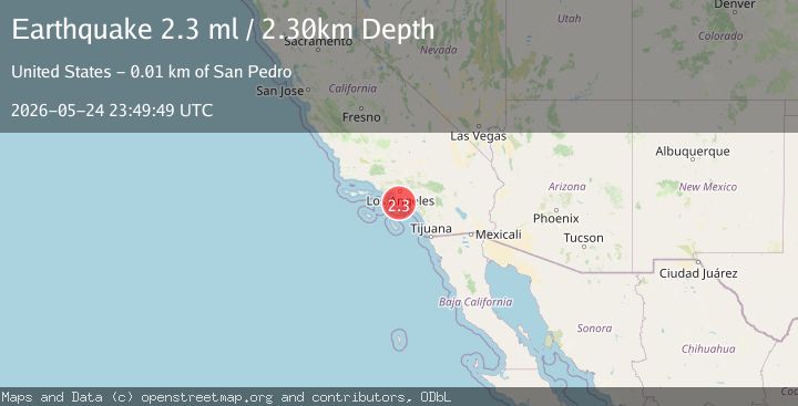 Map of SAN PEDRO CHANNEL, CALIFORNIA