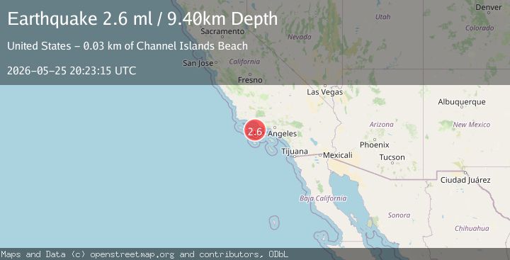 Map of CHANNEL ISLANDS REG., CALIFORNIA