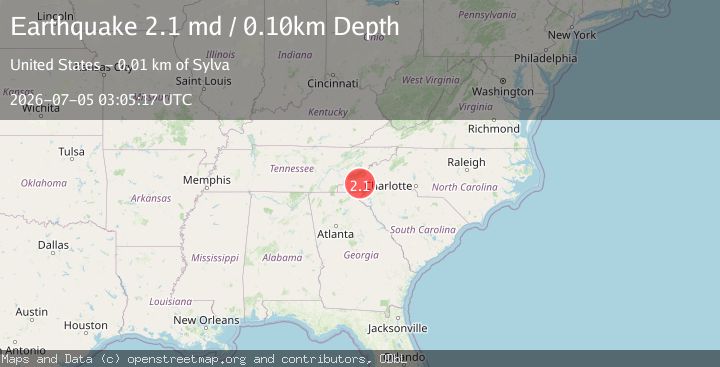 Map of NORTH CAROLINA