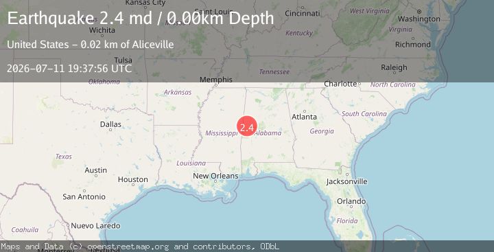 Map of ALABAMA