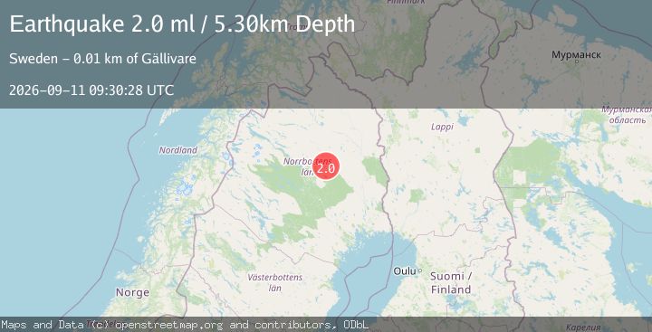 Map of SWEDEN