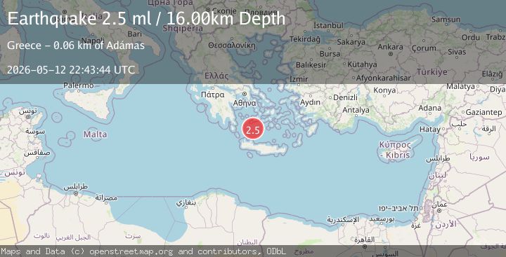 Map of SOUTHERN GREECE