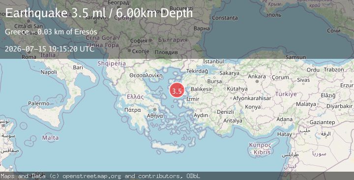 Map of AEGEAN SEA