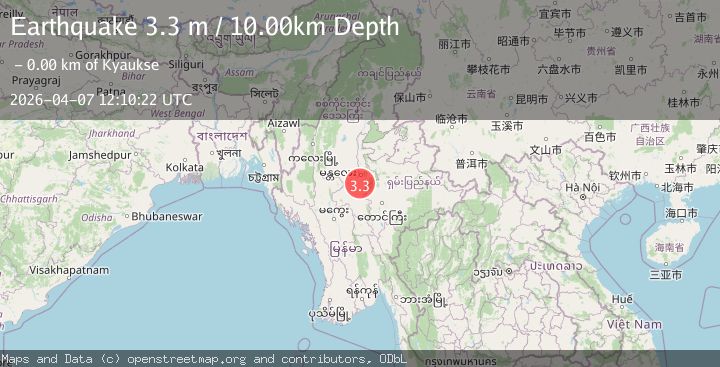 Map of MYANMAR
