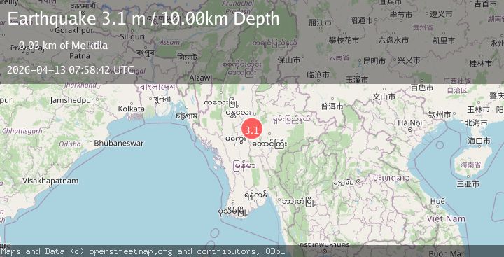 Map of MYANMAR