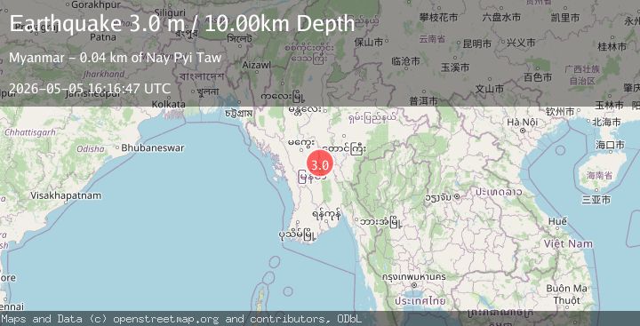 Map of MYANMAR