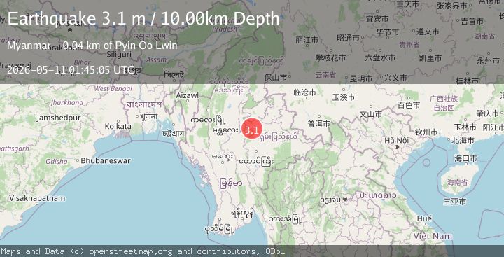 Map of MYANMAR