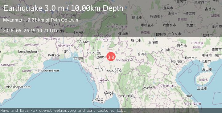 Map of MYANMAR