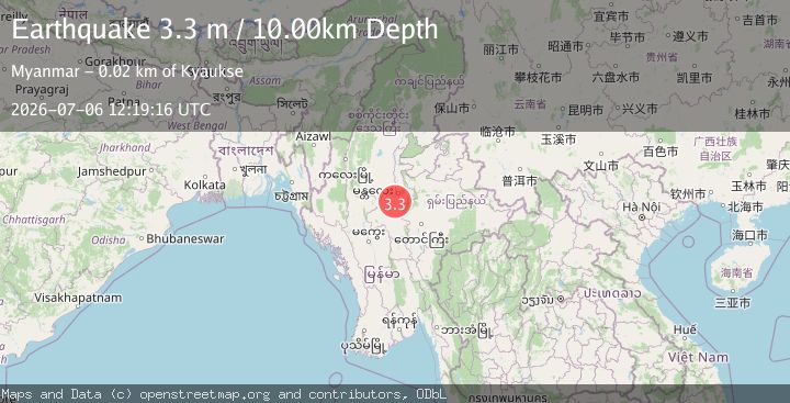 Map of MYANMAR