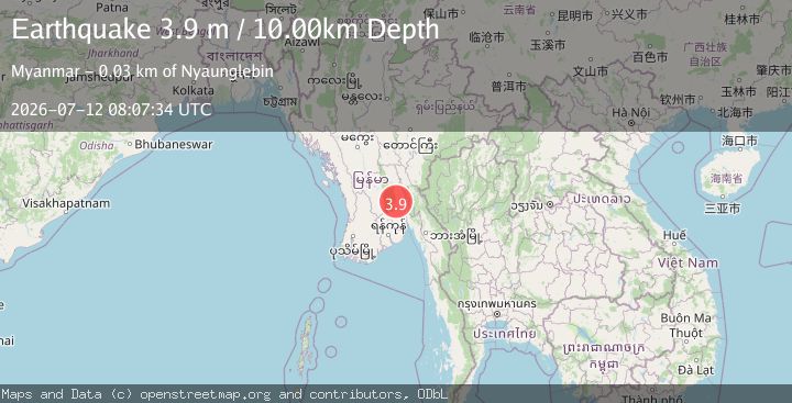 Map of MYANMAR