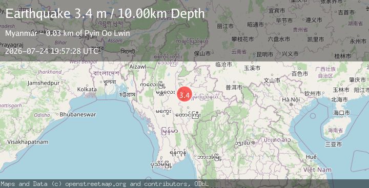 Map of MYANMAR