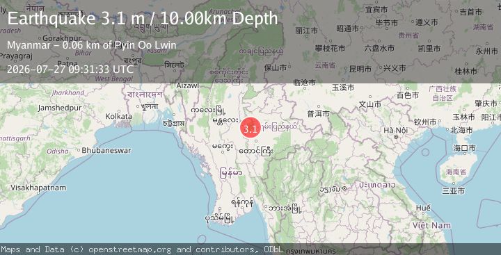 Map of MYANMAR
