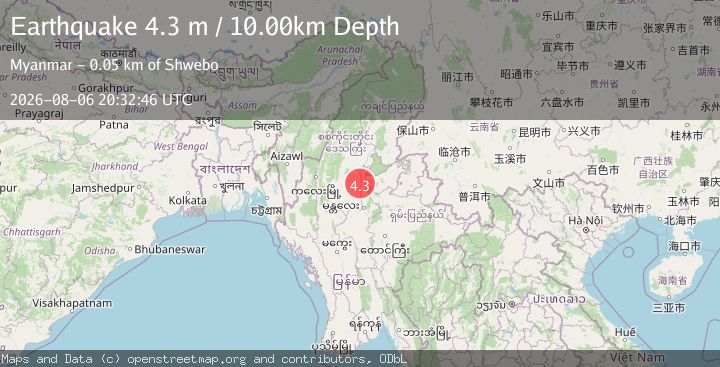 Map of MYANMAR