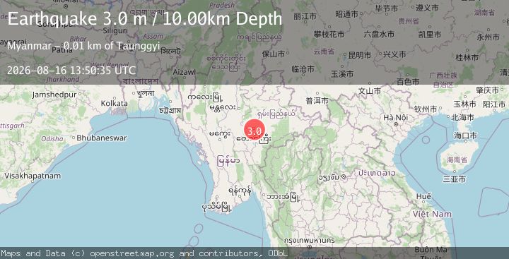 Map of MYANMAR