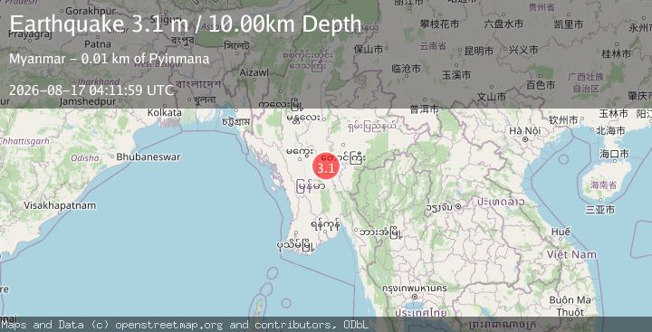 Map of MYANMAR