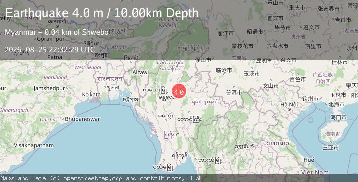 Map of MYANMAR