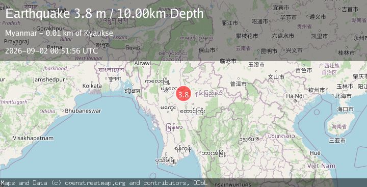 Map of MYANMAR