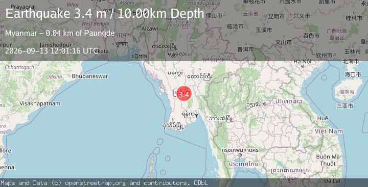 Map of MYANMAR