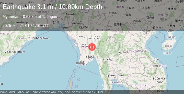 Map of MYANMAR