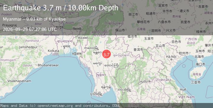 Map of MYANMAR