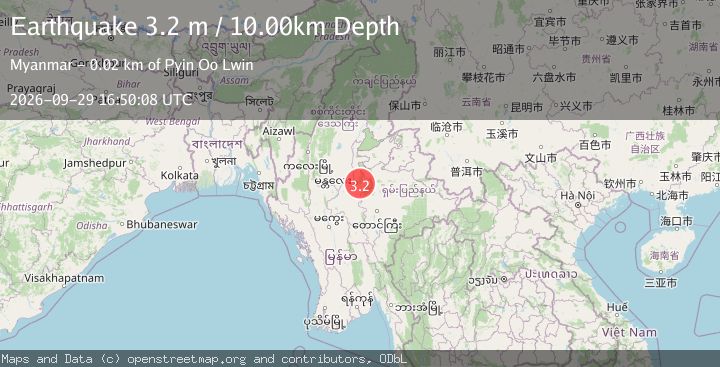 Map of MYANMAR