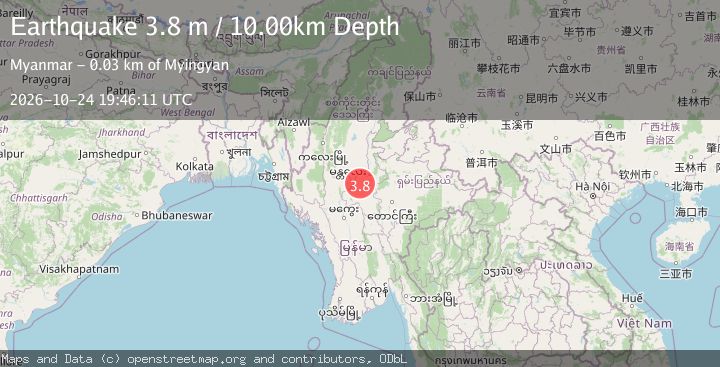 Map of MYANMAR