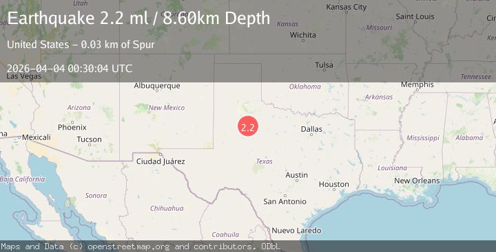 Map of WESTERN TEXAS