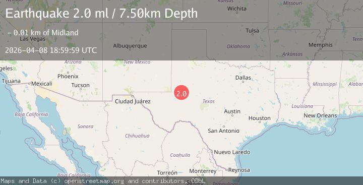 Map of WESTERN TEXAS