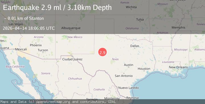 Map of WESTERN TEXAS