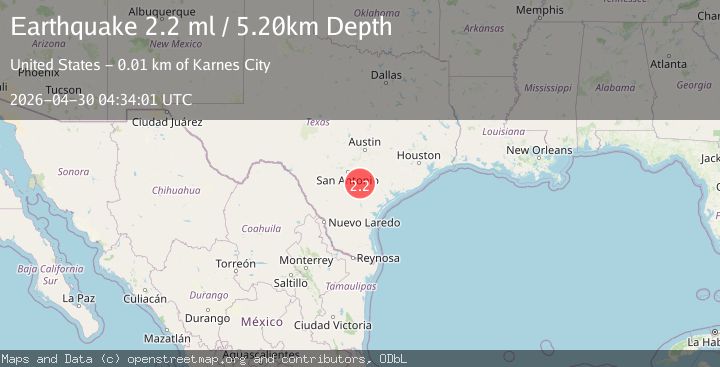 Map of SOUTHERN TEXAS