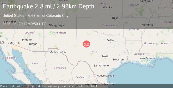 Map of WESTERN TEXAS