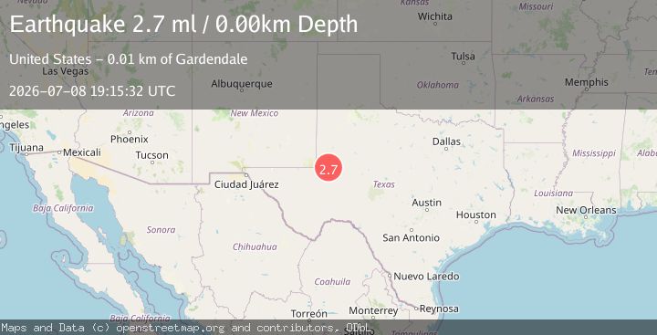 Map of WESTERN TEXAS
