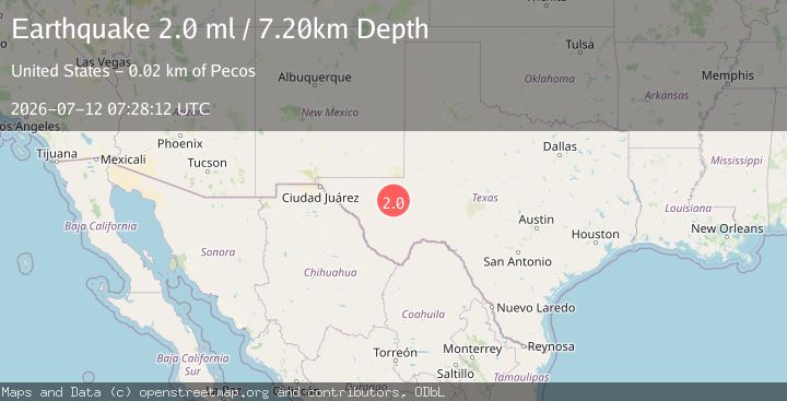 Map of WESTERN TEXAS