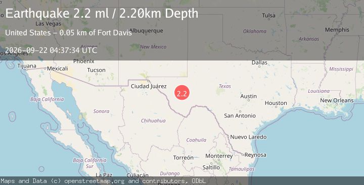 Map of WESTERN TEXAS