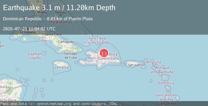 Map of DOMINICAN REPUBLIC