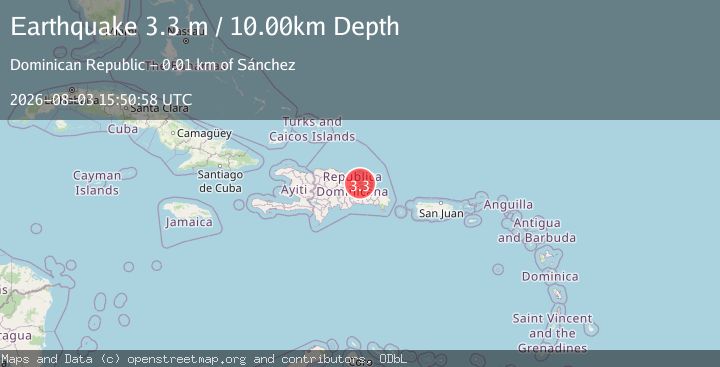 Map of DOMINICAN REPUBLIC