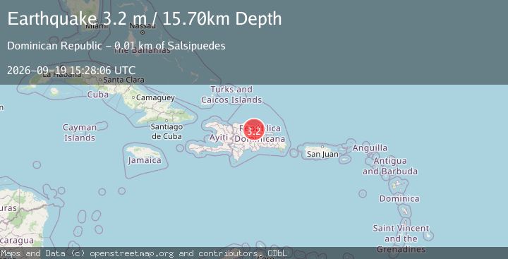 Map of DOMINICAN REPUBLIC
