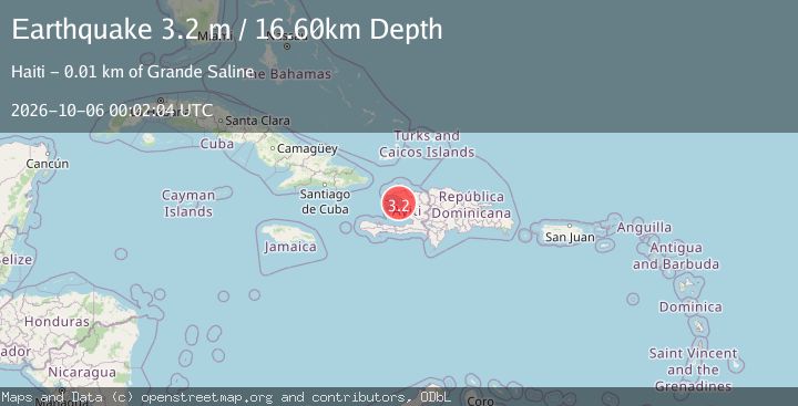 Map of HAITI REGION