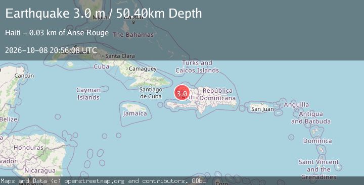 Map of HAITI REGION